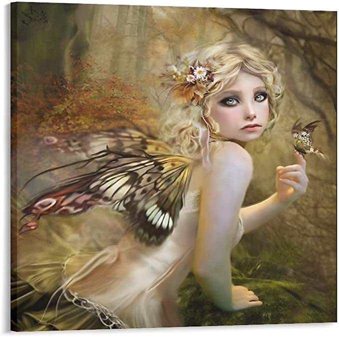 Beautiful Fairy Photography Abstract Art Wall Decor