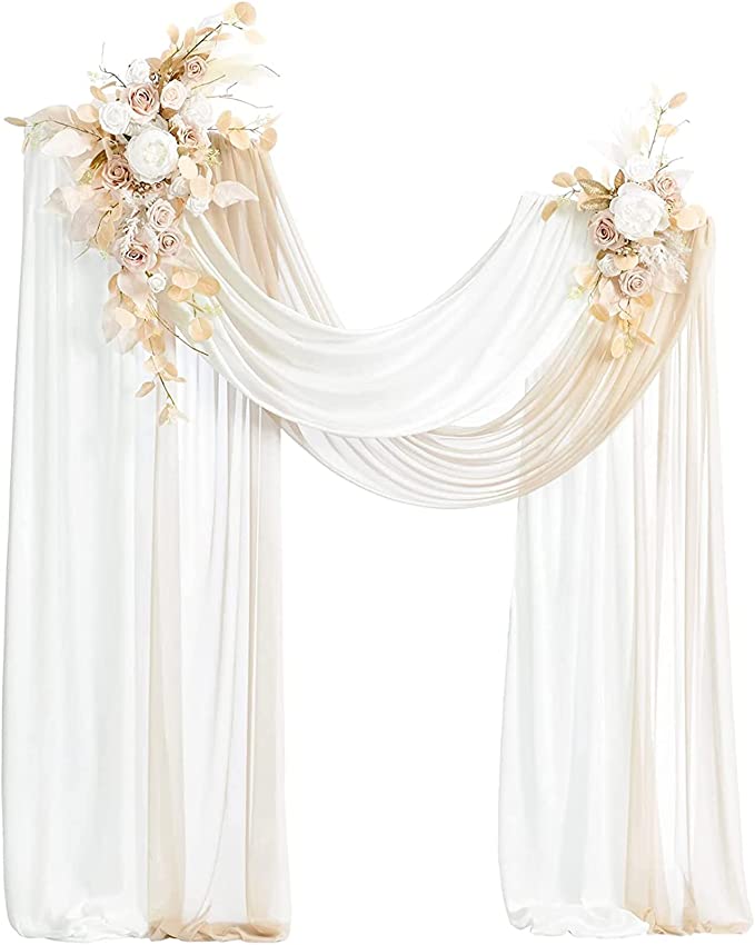 4 PCS Wedding Arch Flowers Kit